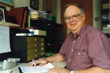 Bill Bushnell in his office